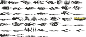 Векторы набор Free Vectors for Laser Cutting 117