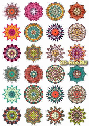 Векторы набор Free Vectors for Laser Cutting 078