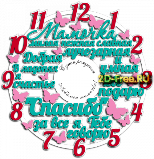 Модель часов 244 формат cdr