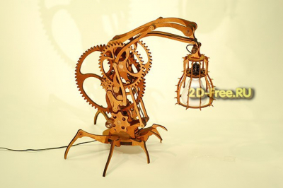 Настольная лампа Стимпанк (Steampunk)