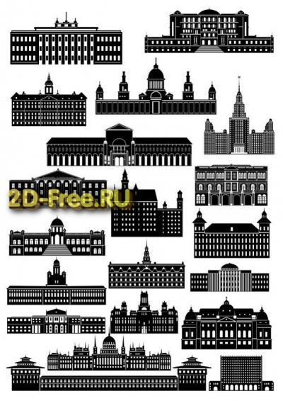 Векторы набор Free Vectors for Laser Cutting 289