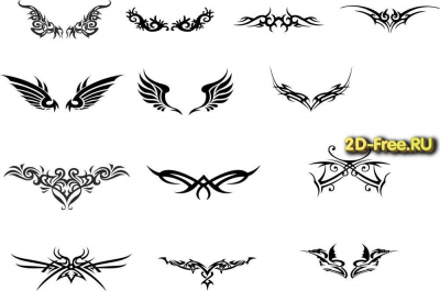 Векторы набор Free Vectors for Laser Cutting 097