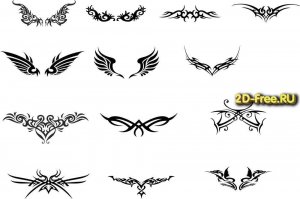 Векторы набор Free Vectors for Laser Cutting 097