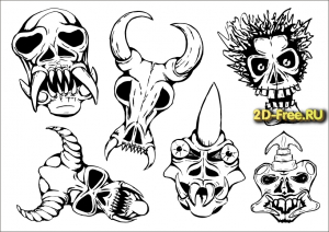 Векторы набор Free Vectors for Laser Cutting 137
