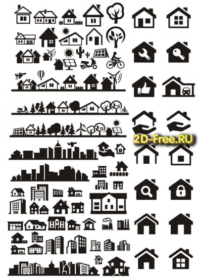 Векторы набор Free Vectors for Laser Cutting 096