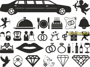 Векторы набор Free Vectors for Laser Cutting 056