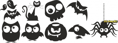 Векторы набор Free Vectors for Laser Cutting 111