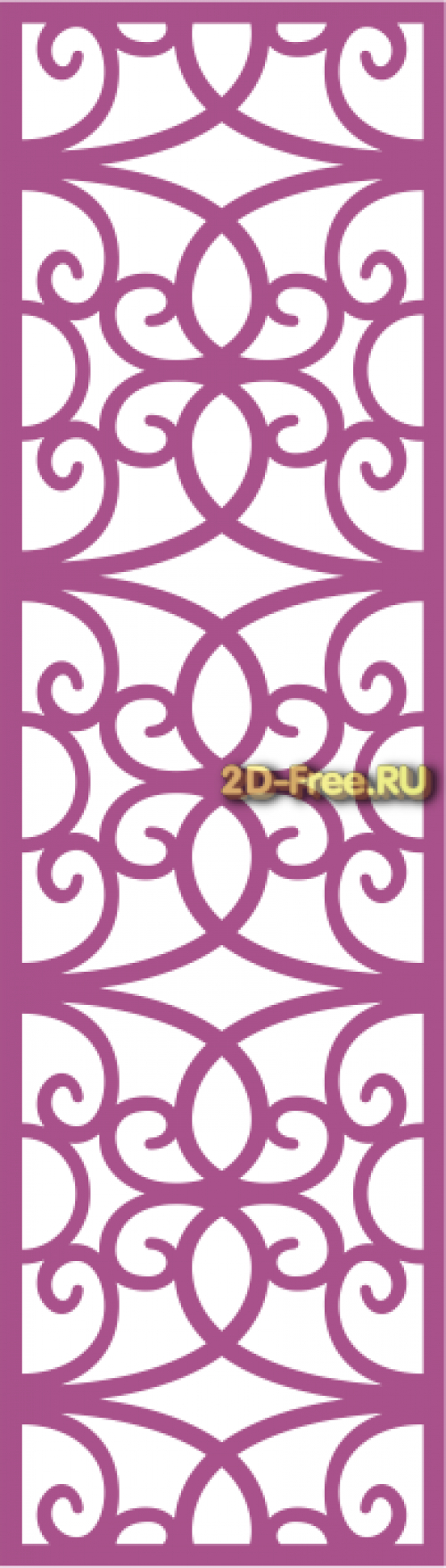 Панель Laser Cut Free Vector 143