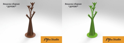 Вешалка дерево большая