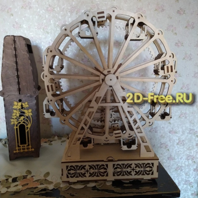 Колесо обозрений макет формат cdr