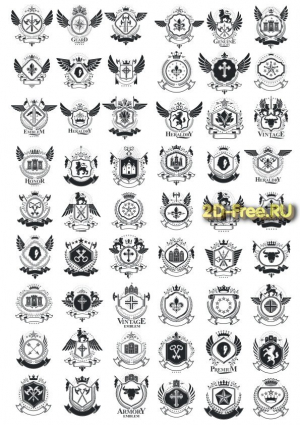 Векторы набор Free Vectors for Laser Cutting 081