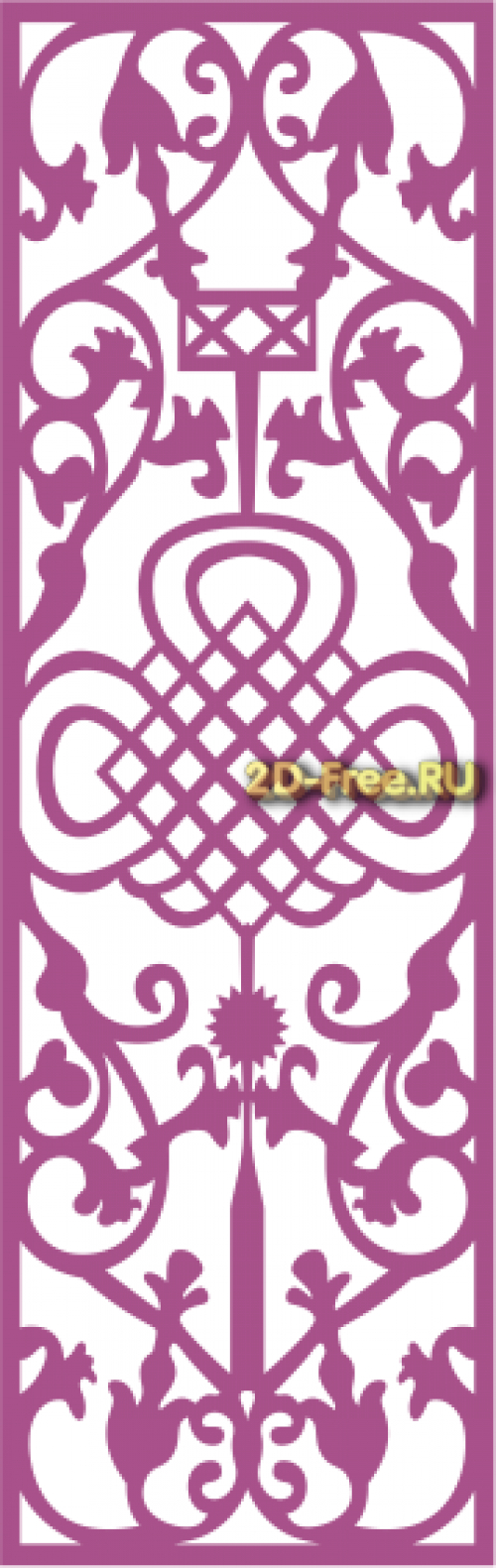 Панель Laser Cut Free Vector 127