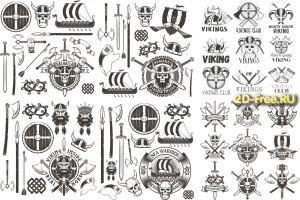 Векторы набор Free Vectors for Laser Cutting 086