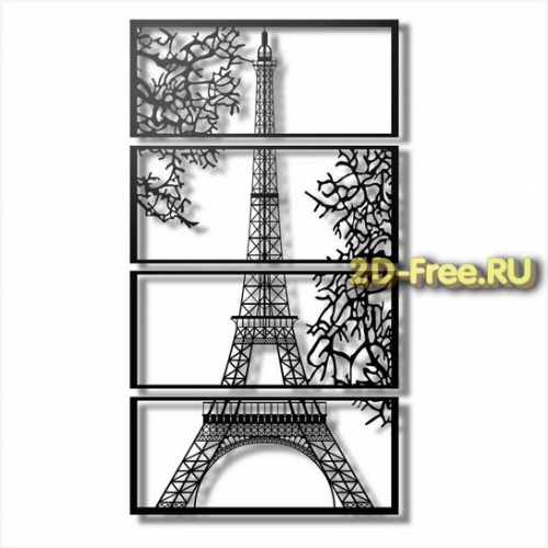Панель Laser Cut Free Vector 08