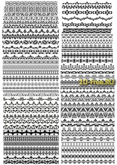 Векторы набор Free Vectors for Laser Cutting 224
