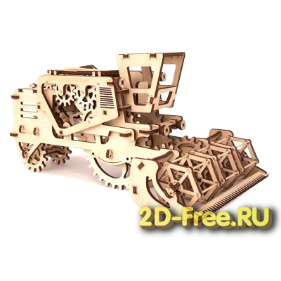 Комбайн 2D макет для лазерной резки