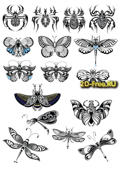 Векторы набор Free Vectors for Laser Cutting 143