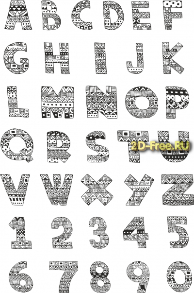 Векторы набор Free Vectors for Laser Cutting 091