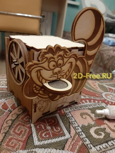 Кот копилка модель формат cdr