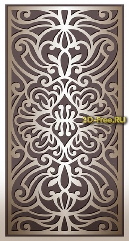 Панель Laser Cut Free Vector 03