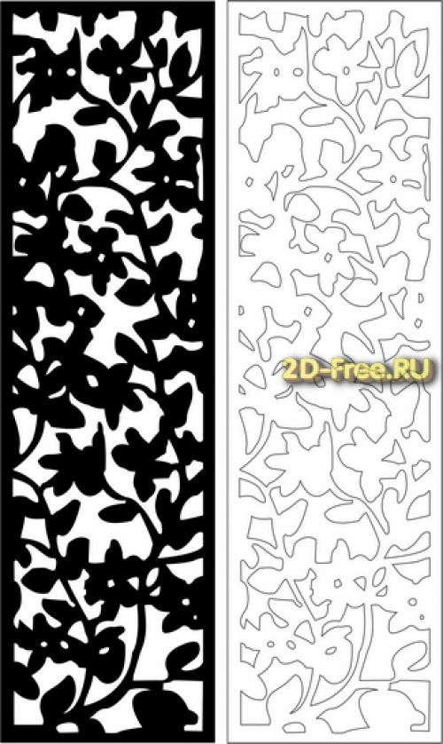 Панель Laser Cut Free Vector 42