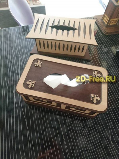 Салфетница коробочкой содель