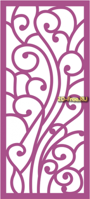 Панель Laser Cut Free Vector 107