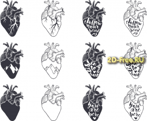 Векторы набор Free Vectors for Laser Cutting 003