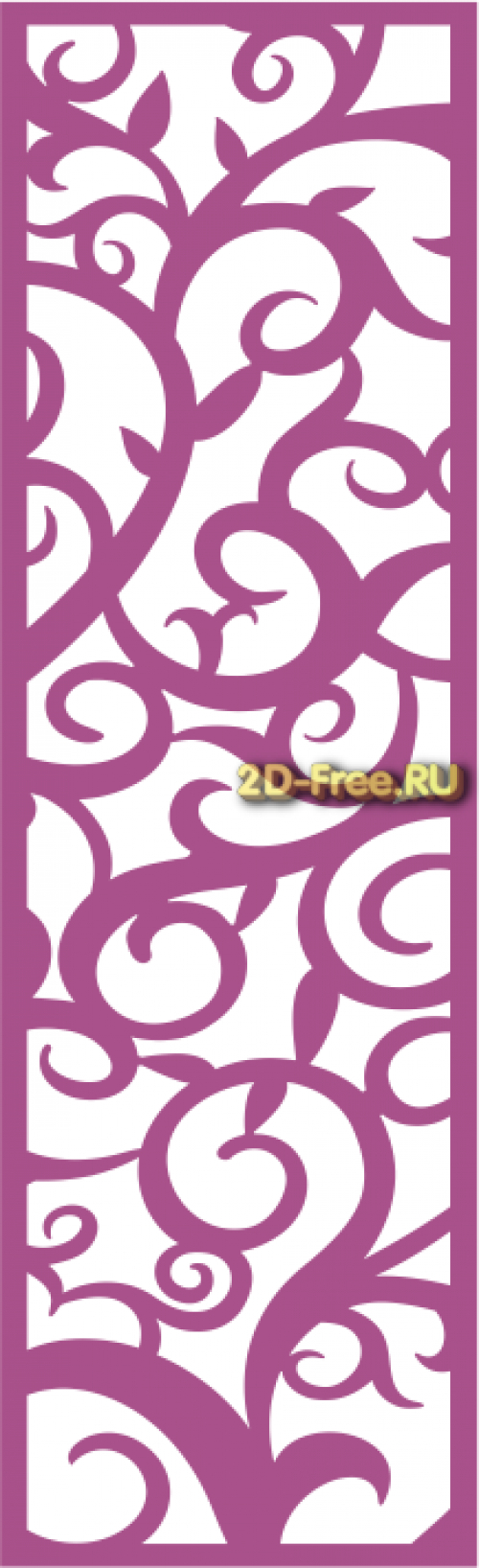Панель Laser Cut Free Vector 139