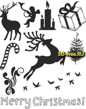 Векторы набор Free Vectors for Laser Cutting 106