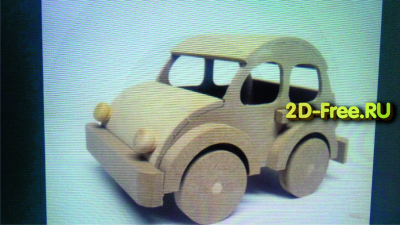 Минимашинка 2D макет