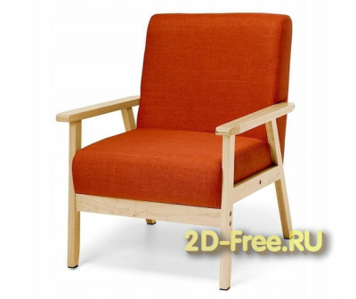 Кресло СССР 2D макет для лазерной резки