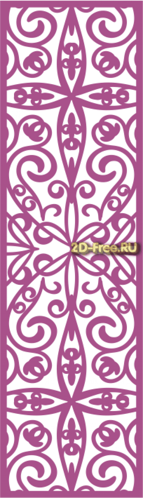 Панель Laser Cut Free Vector 164