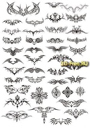 Векторы набор Free Vectors for Laser Cutting 076