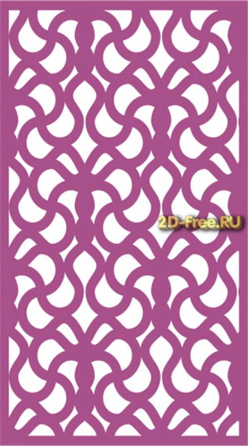 Панель Laser Cut Free Vector 44